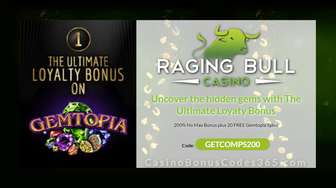 Raging Bull Casino Free Bonus